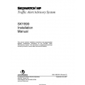 Skywatch Sky899 Traffic Alert/Advisory Sysytem Installation Manual 009-11900-001 2007