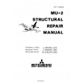 Mitsubishi MU-2 Structural Repair Manual YET72035A