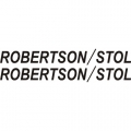 Robertson/Stol Aircraft Decal/Sticker 2''high x 20''wide!