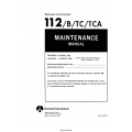 Rockwell Commander 112-B-TC-TCA Maintenance Manual M112001-2