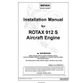 Rotax 912 S Aircraft Engine Installation Manual 899 376