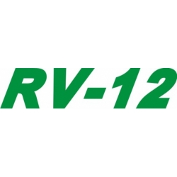RV-12 Aircraft Decal,Sticker 5 1/4''high x 13''wide!