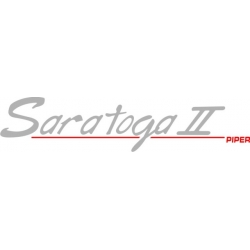 Piper Saratoga II Decal/Sticker 