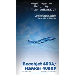 Beechjet 400A/ Hawker 400XP Pilot Checklist 128-590001-289C