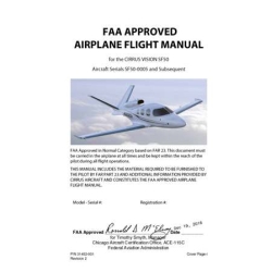 Cirrus VISION SF50 Airplane Flight Manual 31452-001