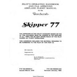 Beechcraft Skipper 77 Pilot's Operating Handbook 108-590000-5A3