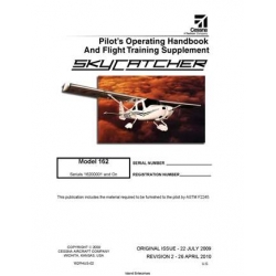 Cessna Model 162 Skycatcher Pilot's Operating Handbook and Flight Training Supplement 162PHUS-02