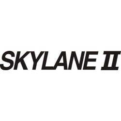 Cessna Skylane II Aircraft Logo,Decal 1 3/4''h x 12''w!