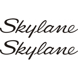 Cessna Skylane Aircraft Logo,Decal/Sticker 2.75''h x 12''w!