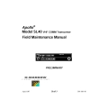 Apollo Model SL40 VHF Comm Transceiver Field Maintenance manual 560-1014-00