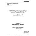 Cessna Citaion VII SPZ-8000 Digital Integrated Flight Control System Maintenance Manual A15-1146-058