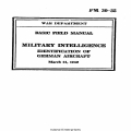 FM 30-35 Military Intelligence Identification of German Aircraft Basic Field Manual 1942