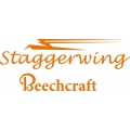 Beechcraft Staggerwing Aircraft Decal,Sticker!