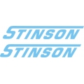 Stinson Aircraft Decal,Logo 1.5''h x 16''w!