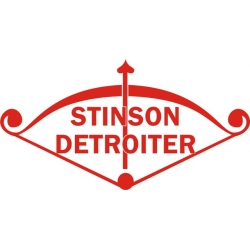 Stinson Detroiter Aircraft Decal,Logo 10''h x 18''w!