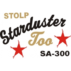 Starduster SA-300 Aircraft Stickers Decal/Vinyl Sticker 10" wide by 6.5"high!
