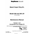 Beechcraft Super King Air Model 300 and 300LW Maintenance Manual 101-590097-9A28