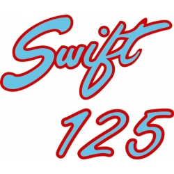 Swift 125 Aircraft Logo,Decals!