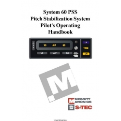 S-tec System 60 PSS Pitch Stabilization System Pilot's Operating Handbook