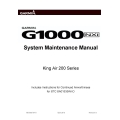Garmin G1000 NXi System King Air 200 Series Maintenance Manual 190-00915-N1