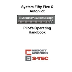 S-tec System Fifty Five X Autopilot Pilo's Operating Handbook P/N 87109