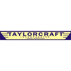 Taylorcraft Aircraft Decal/Sticker 2.5''h x 18''w!