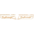 Taylorcraft Alliance,Ohio Aircraft Logo,Decals!