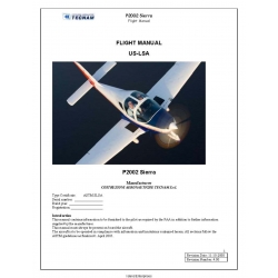Tecnam P2002 Sierra US-LSA Flighht Manual