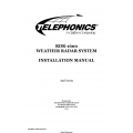 Telephonics RDR-1600 Weather Radar System Installation Manual 2005