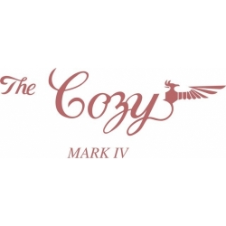 The Cozy Mark IV Aircraft Decal/Sticker 5 3/4''high x 13 1/4''wide!