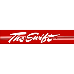 The Swift Aircraft Decal/Sticker 16.25''w x 3.5''h!