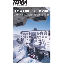 Terra TMA330D/340D/350D Audio Panel/Marker Beacon Receiver Operation/Installation Manual 82476