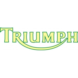 Triumph Motorcycle Decal/Sticker 3''h x 10.5''w!