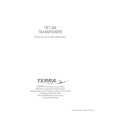 Terra TRT 250 Transponder Installation Manual 1900-0250-00