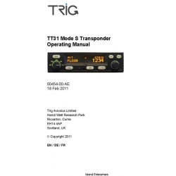 TRIG TT31 Mode S Transponder Operating Manual