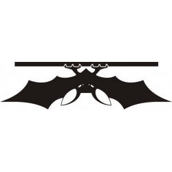 Ultrabat Aircraft Logo,Decal/Sticker 3.25''h x 15''w!