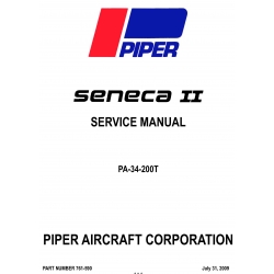 Piper Seneca II PA-34-200T Service Manual v09 761-590