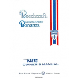 Beechcraft Turbocharged Bonanza V35TC Owner's Manual 35-590118-17