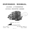 Lycoming Vertical Helicopter Engines Overhaul Manual 60294-8_v1967