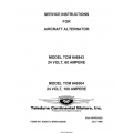 Continental Model TCM 646843 24 Volt 60 Ampere & Model TCM  649304 24 Volt 100 Ampere Service Instructions Form No. X30531-3 (Reformatted)