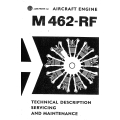 Walter Aircraft Engine M462-RF Technical Description Servicing and Maintenance Manual 