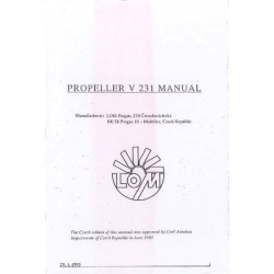Walter Propeller V 231 Manual 