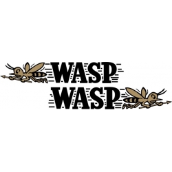 Wasp Logo Aircraft Decal/Vinyl Sticker 12" wide!