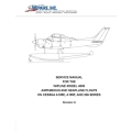 Wipaire Wipline Model 4000 Amphibious and Seaplane Floats  on Cessna A185E A185F and 206 Series Service Manual