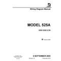 Cessna Model 525A (525A-0300 & ON) Wiring Diagram Manual 525AWDA19_v2018