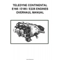 Continental E165, E185 and E225 Engines Overhaul Manual 1970
