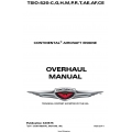 Continental TSIO-520-C,G,H,M,P,R,T,AE,AF,CE Overhaul Manual X30575_v2011