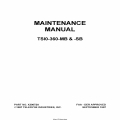 Lycoming TSIO-360-MB & -SB Maintenance Manual X30672A v1997
