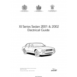 Jaguar XJ Series Sedan 2001-2002 Electrical Guide